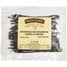 A plastic bag of Nielsen-Massey Madagascar Bourbon Vanilla Beans with a label.