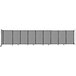 A light gray Versare StraightWall room divider with black borders.