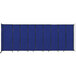 A blue rectangular object with black border.
