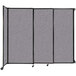 a screen with wheels on it