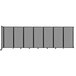 A light gray Versare wall-mounted room divider with four panels.