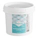 A large white plastic tub of Creamery Ave. ready-to-use marshmallow dessert and sundae topping.