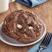 A plate of David's Cookies S'mores cookie.