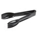 Carlisle 460603 Carly 6 inch Black Plastic Salad Tongs