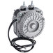 An Avantco A Plus condenser motor with black wires.