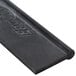 A close-up of a black rectangular Unger ErgoTec squeegee blade.