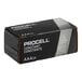 A black box of Procell AAA alkaline batteries with white text on the front.