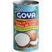 A can of Goya Cream of Coconut with a label of a coconut.