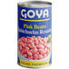 A Goya 47 oz. can of pink beans with a label.