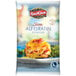 A white and blue bag of Idahoan Au Gratin Potatoes.