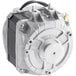 A Narvon fan motor with a white round object.