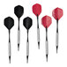 A group of Arachnid darts with black and red tips.