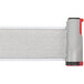 A white Stiga retractable ping pong net with a grey handle.