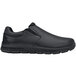 A black Shoes for Crews Cater II non-slip shoe for men.