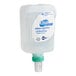 A plastic bottle of Dial Clean and Gentle foaming hand wash.