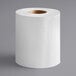 a roll of toilet paper