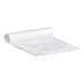 A roll of Lavex Hercules clear plastic trash bags.