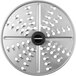 A Nemco grating disc with circular holes.