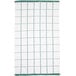 A white and green checkered Monarch Brands kitchen towel.