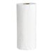A case of 20 Scott 1-ply paper towel rolls. A single Scott 1-ply paper towel roll.