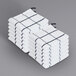 a stack of white towels
