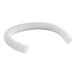 A white plastic tube with a spiral.