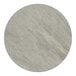 A 36-inch round reversible table top with a white and gray slate laminated finish.