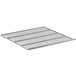 A metal grid shelf for an Avantco refrigerator.