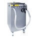 A VITO XL fryer oil filter system on wheels with hoses.