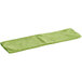 A green Quickie microfiber cloth.