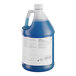 A one-gallon jug of blue ready-to-use glass cleaner with a white label and cap.