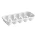 A white Prince Castle bottle storage tray with holes for 155 bottles.