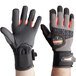 a close-up of a glove