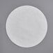 White circle disc-type filter paper.