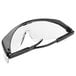 Cordova black safety glasses with clear lenses.