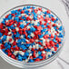 a bowl of red white and blue stars