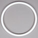 A white plastic circle.