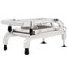 A stainless steel Nemco Easy Chicken Slicer with black rubber feet.