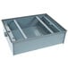 A Watts low profile metal grease trap box with a lid.