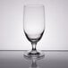 A Stolzle Nadine goblet on a reflective surface.