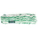 A green and white striped Unger Monsoon Plus StripWasher sleeve with a white handle.