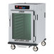 A white Metro C5 series heated holding and proofing cabinet with a clear glass door.