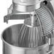 A Galaxy commercial floor mixer with standard accessories.