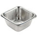 American Metalcraft SSC25 2.5 oz. Stainless Steel Square Sauce Cup