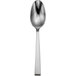 A Sant'Andrea stainless steel demitasse spoon with a silver handle.