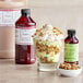 A dessert in a glass with LorAnn Oils Pistachio Bakery Emulsion, topped with pistachios.
