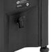 An IRP Avalanche black rectangular cooler with wheels.