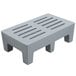 A grey rectangular Winholt dunnage rack.