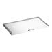 A clear rectangular lid with a handle.