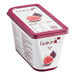 A white container of Les Vergers Boiron Fig 100% Fruit Puree with a label.